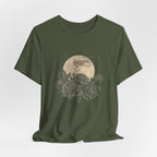 Full Moon and Roses T-Shirt