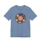 Celestial Vinyl & Wildflowers Graphic T-Shirt