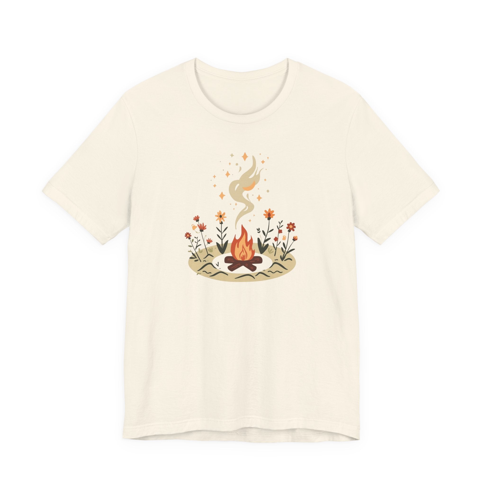 Campfire Under the Stars Graphic T-Shirt
