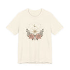 Celestial Compass Floral Graphic T-Shirt