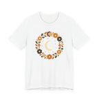 Retro Celestial Floral Wreath T-Shirt