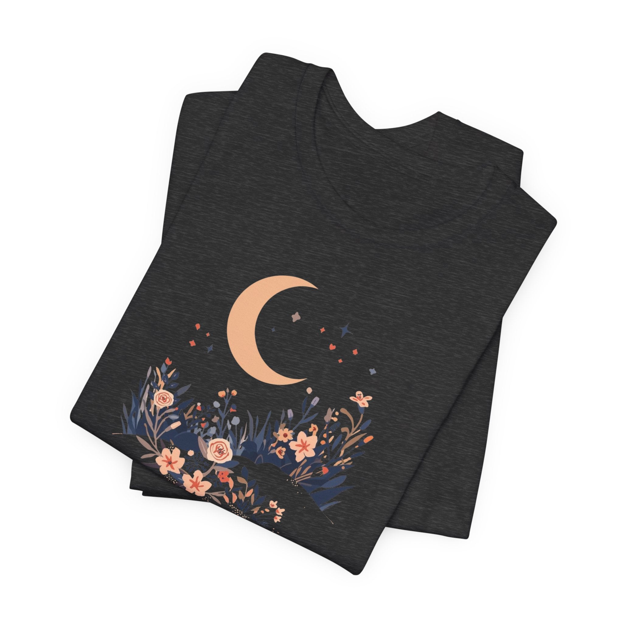 Moonlit Floral Sand Dunes T-Shirt