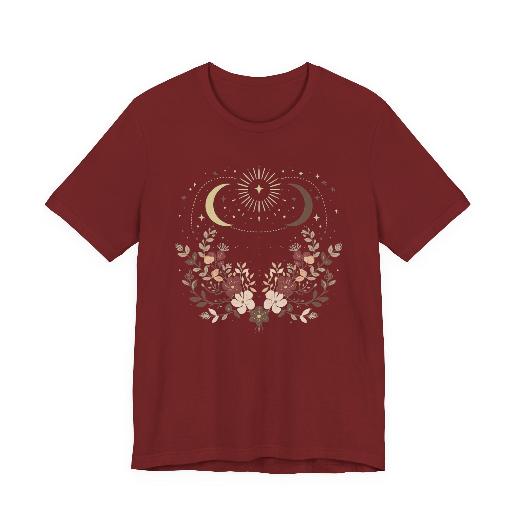 Celestial Blossom Graphic T-Shirt