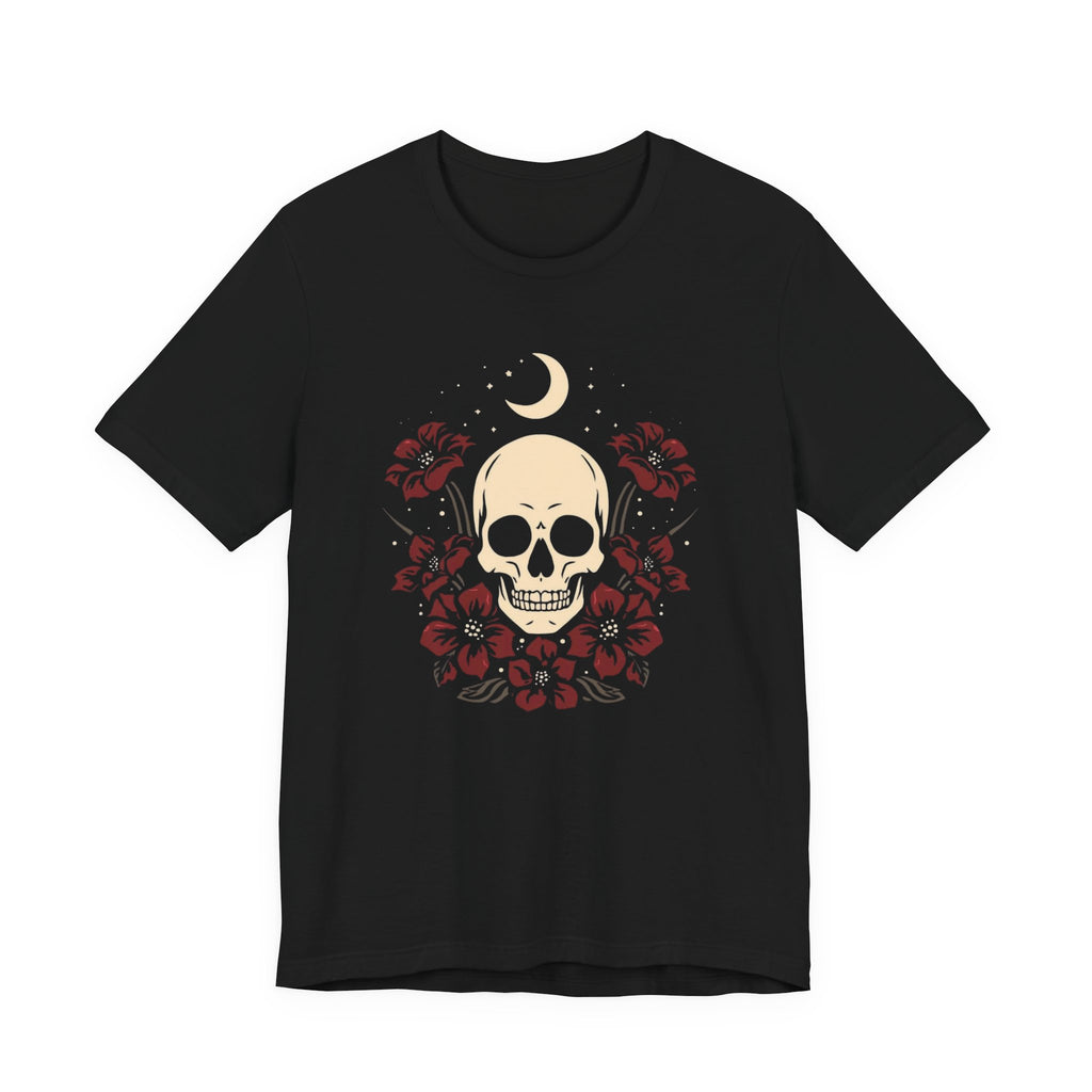 Celestial Skull and Roses T-Shirt