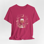 Celestial Rosé & Blush Florals Graphic T-Shirt
