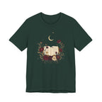 Celestial Rose Book Lover Graphic T-Shirt