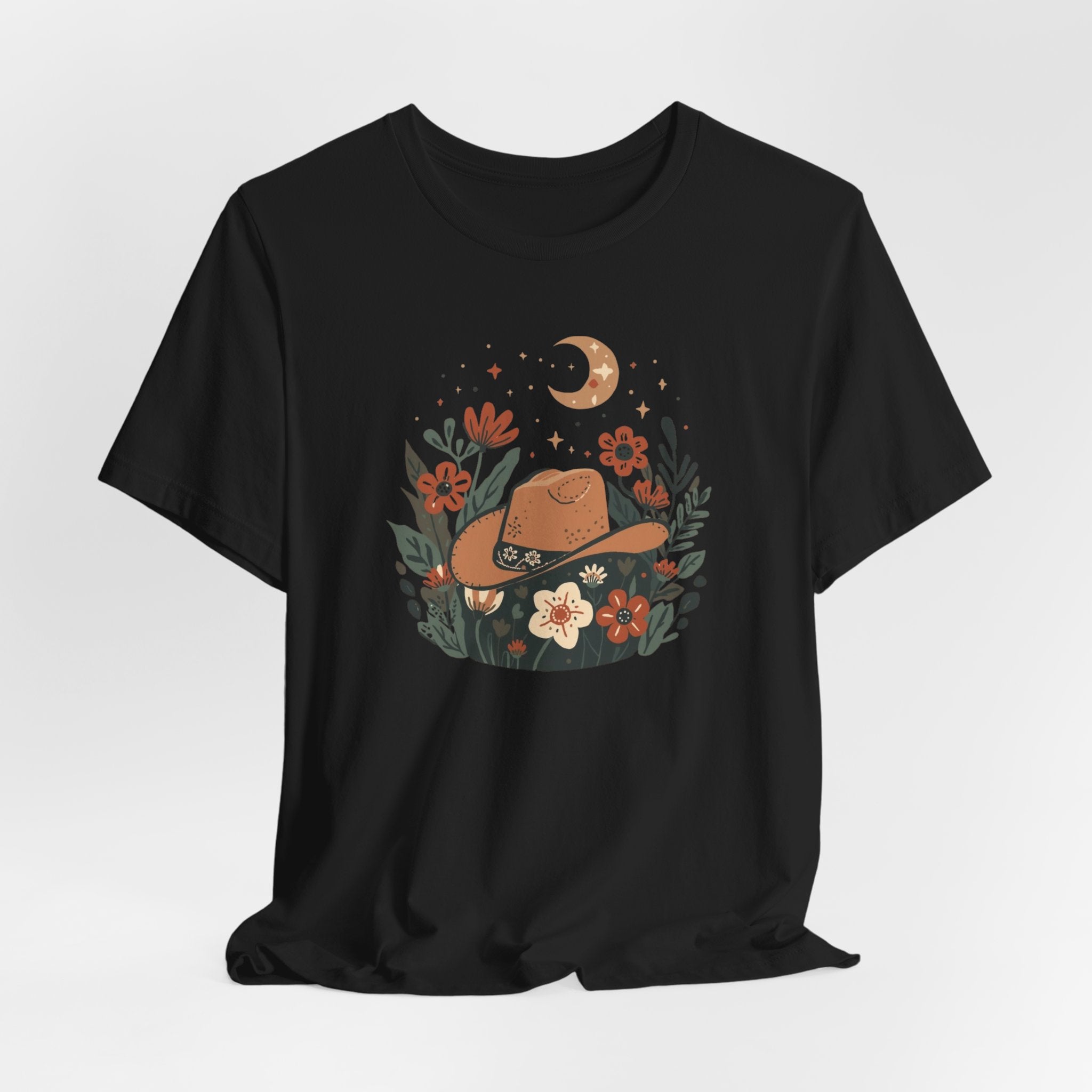 Celestial Cowgirl Floral T-Shirt
