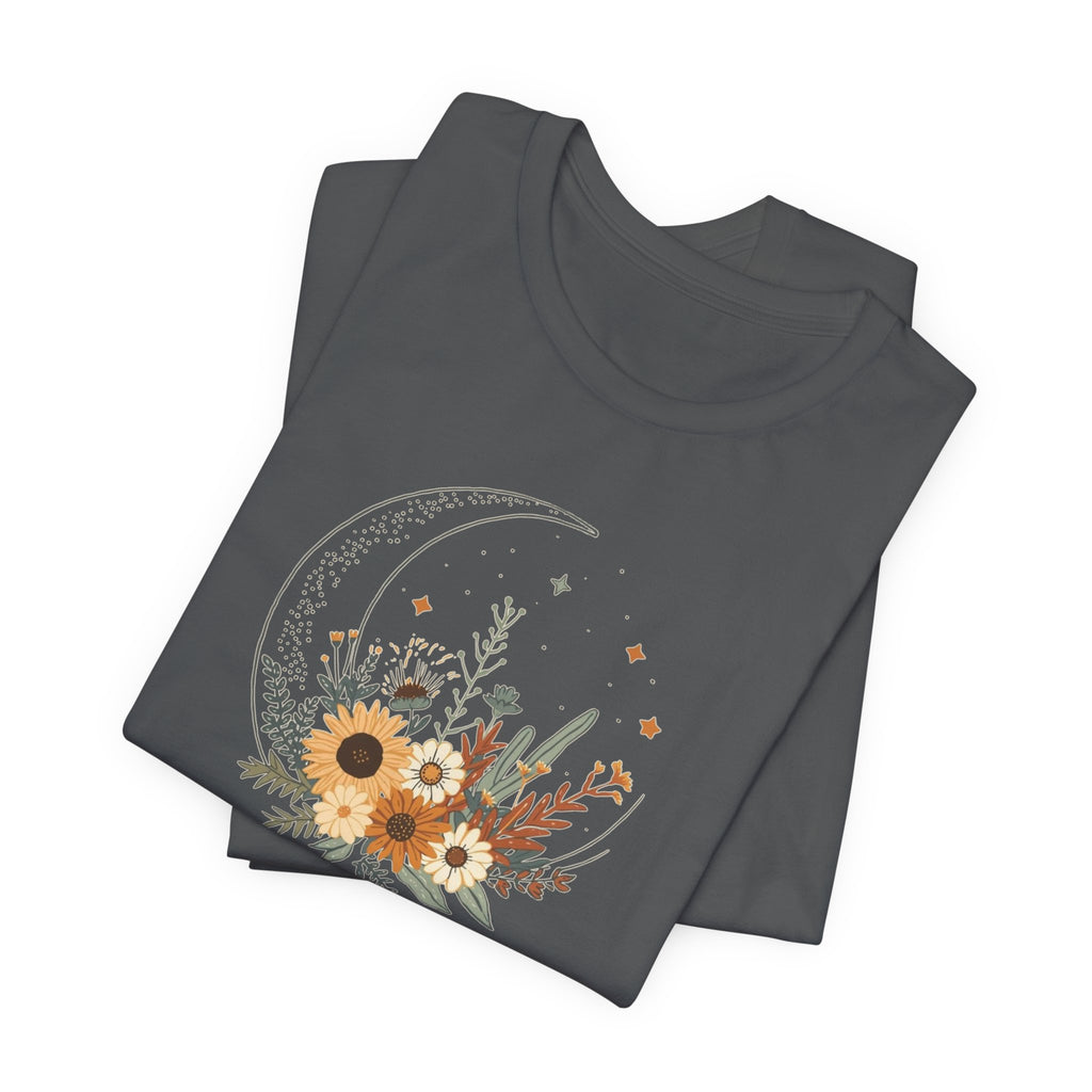 Celestial Sunflower Floral T-Shirt