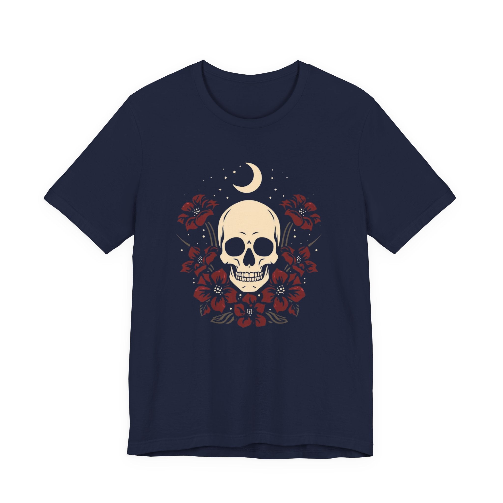 Celestial Skull and Roses T-Shirt