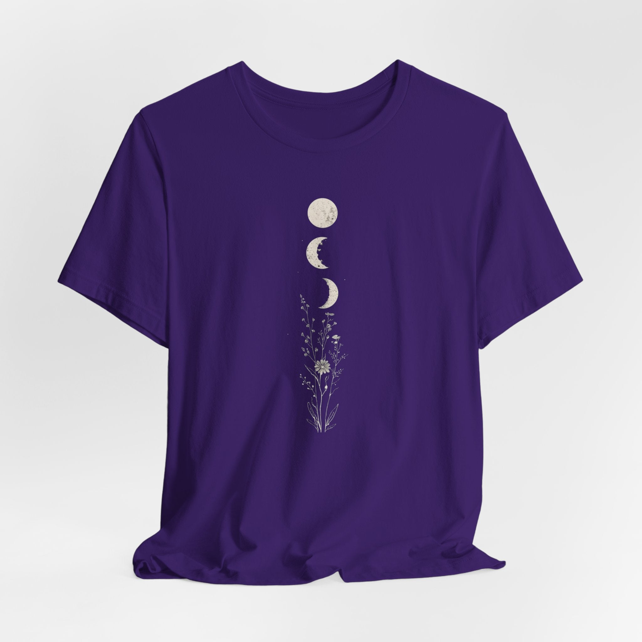 Floral Moon Phases T-Shirt