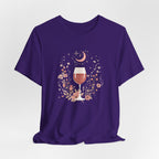Celestial Rosé & Blush Florals Graphic T-Shirt