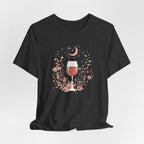 Celestial Rosé & Blush Florals Graphic T-Shirt