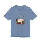 Celestial Rose Book Lover Graphic T-Shirt