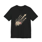Shooting Stars & Roses Celestial Graphic T-Shirt