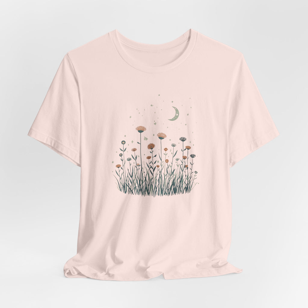 Moonlit Wildflower Meadow T-Shirt