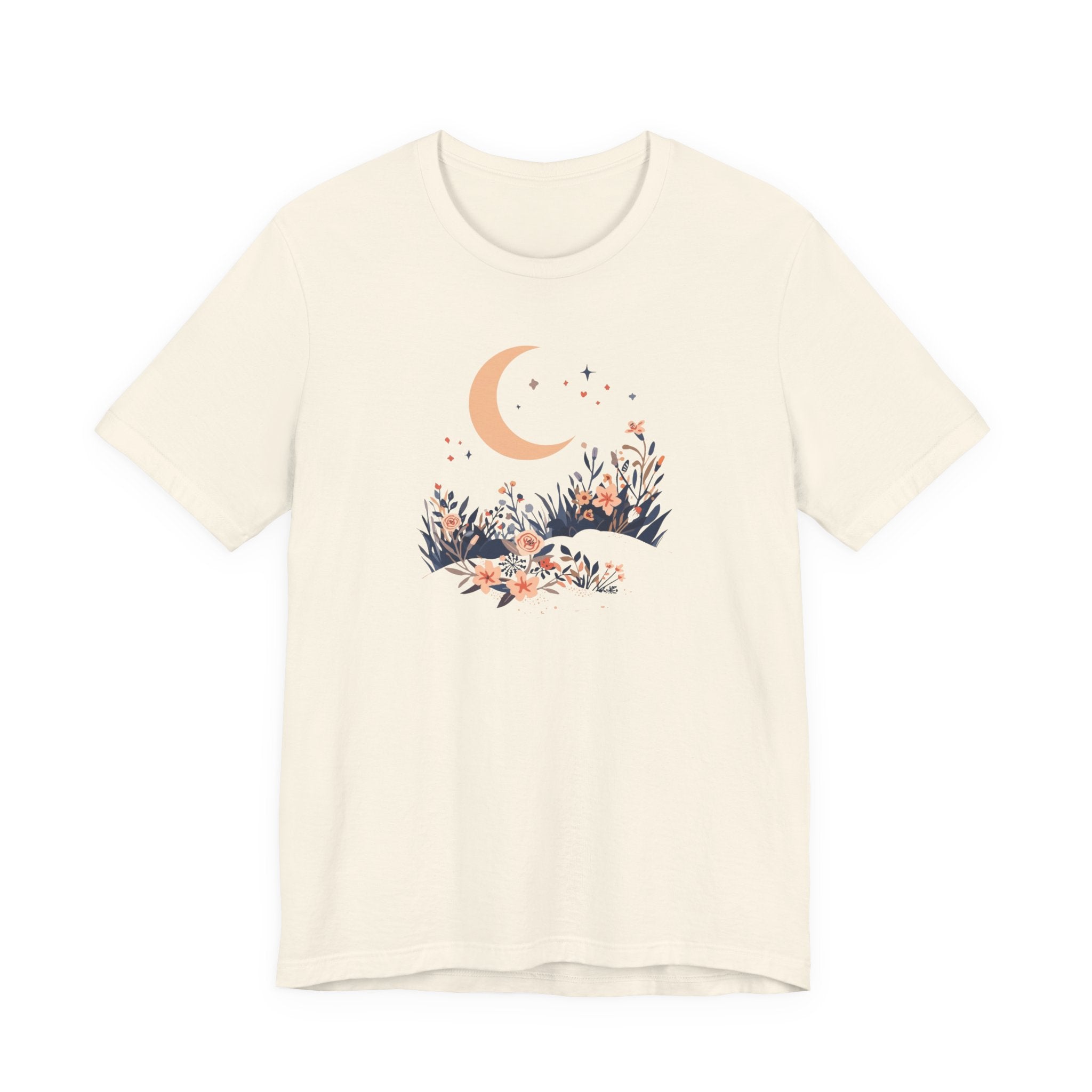 Moonlit Floral Sand Dunes T-Shirt