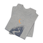 Moonlit Wildflower Path Graphic T-Shirt
