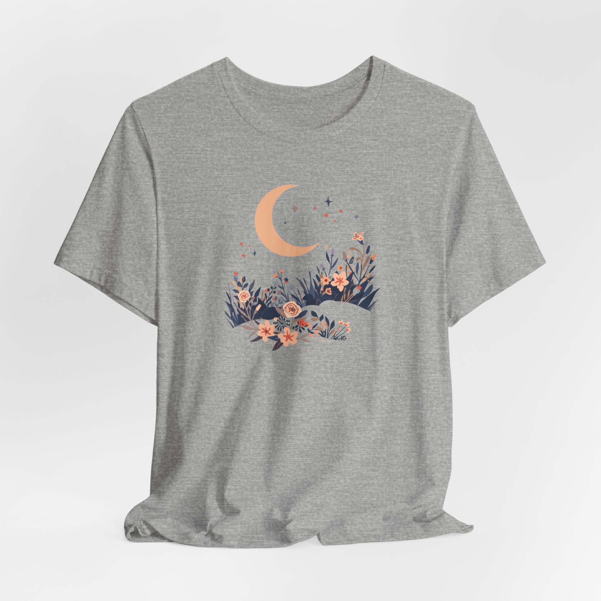 Moonlit Floral Sand Dunes T-Shirt