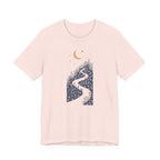 Moonlit Wildflower Path Graphic T-Shirt
