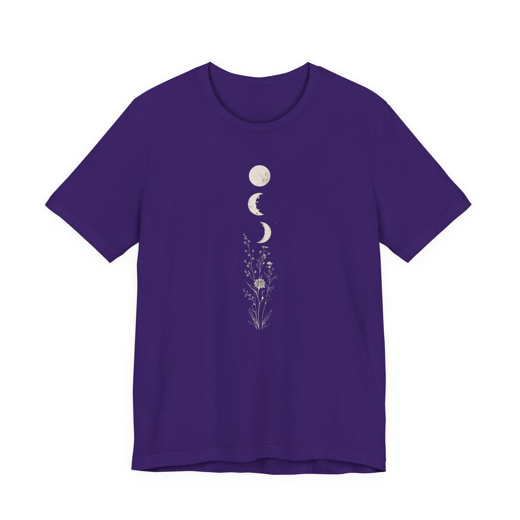 Floral Moon Phases T-Shirt