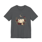 Celestial Rose Book Lover Graphic T-Shirt