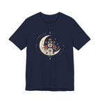 Crescent Moon and Flowers T-Shirt