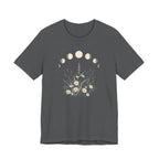 Lavender and Daisy Moon Phases T-Shirt