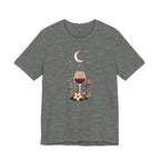 Celestial Wine & Wildflowers Graphic T-Shirt