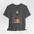 Celestial Orbit Floral Graphic T-Shirt