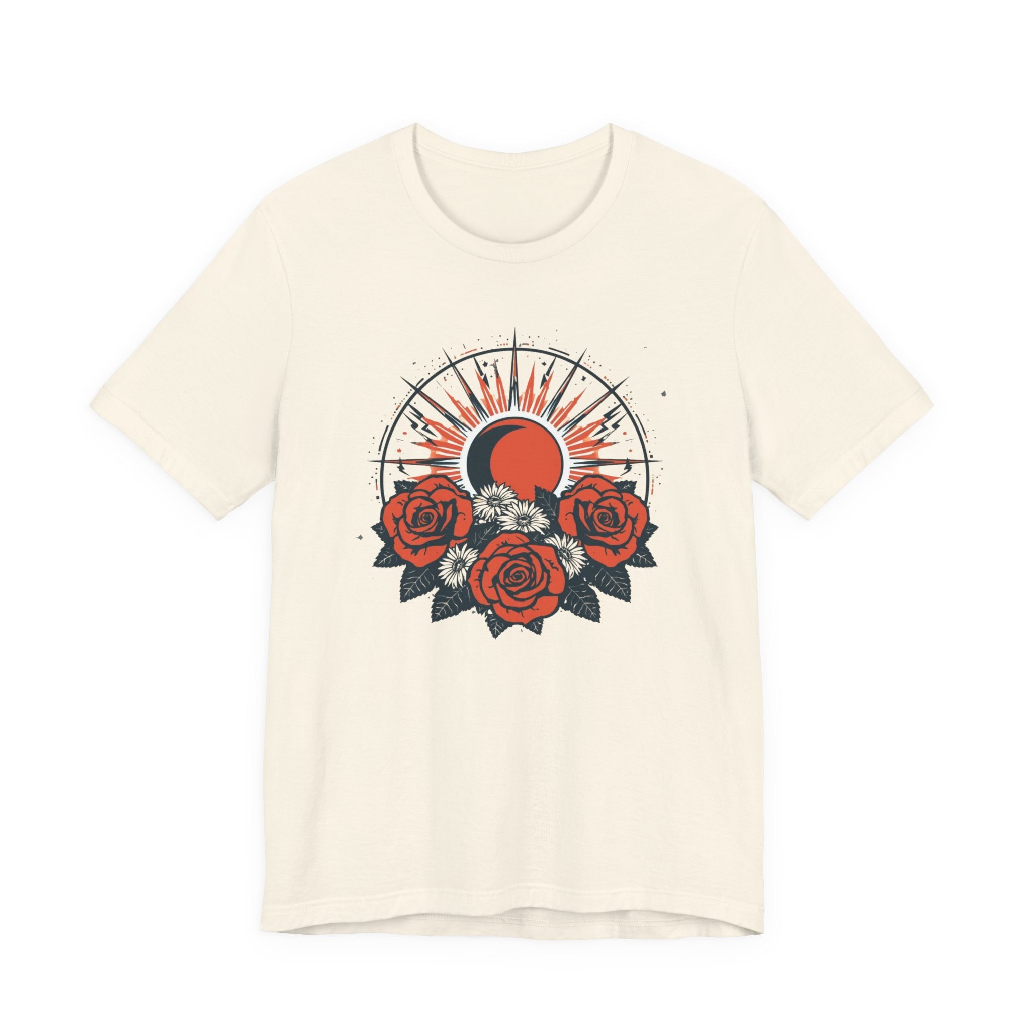Eclipse Rose Celestial Graphic T-Shirt