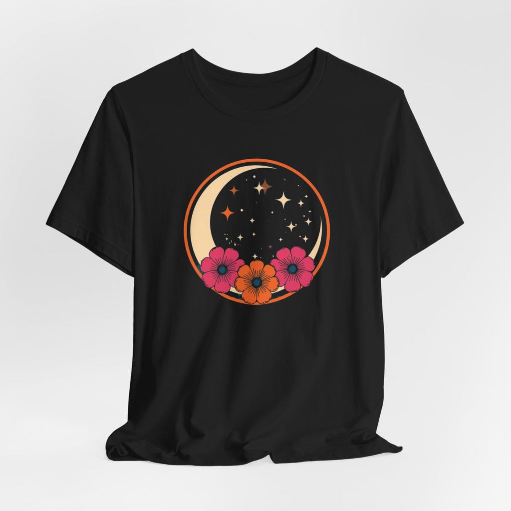 Tropical Crescent Moon T-Shirt