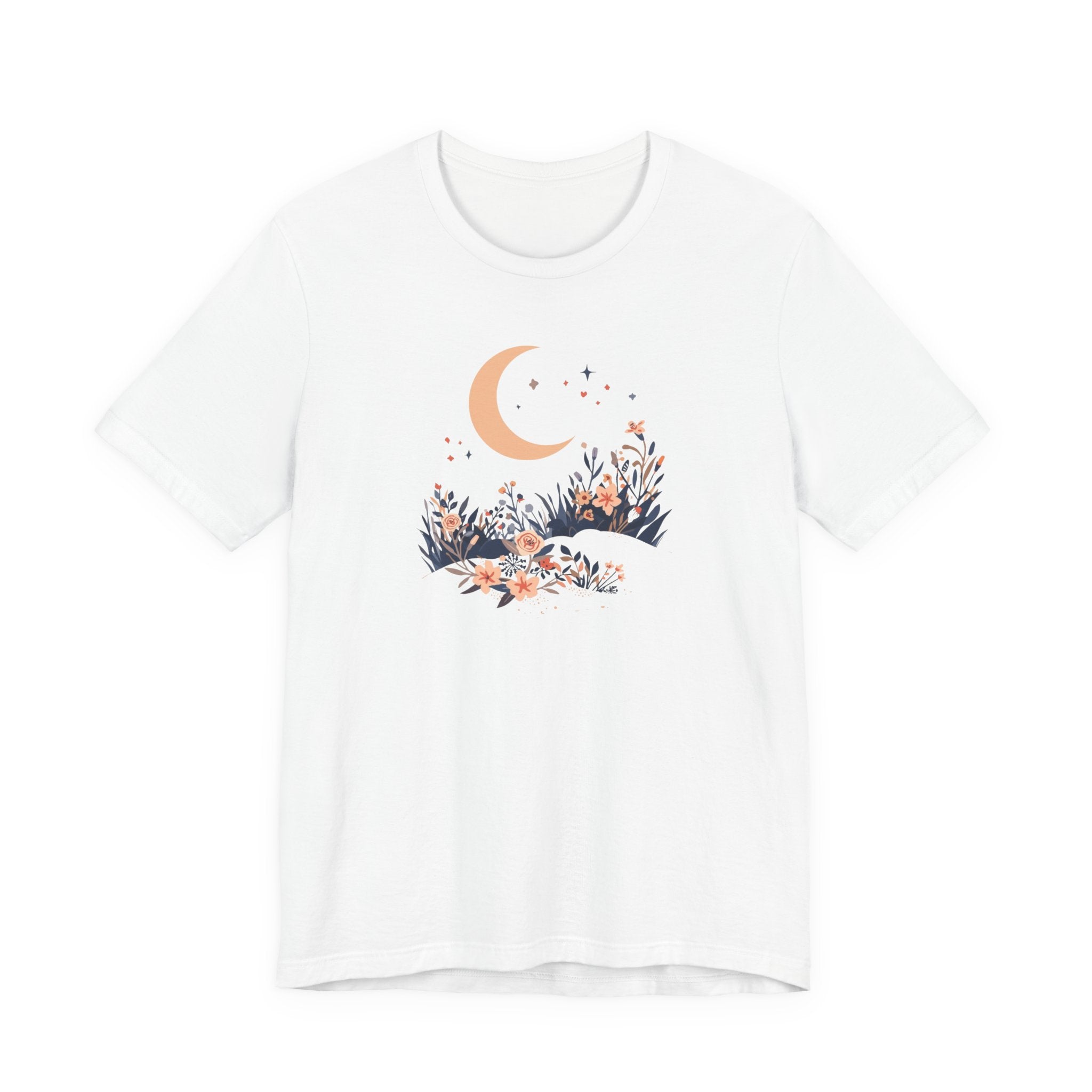Moonlit Floral Sand Dunes T-Shirt