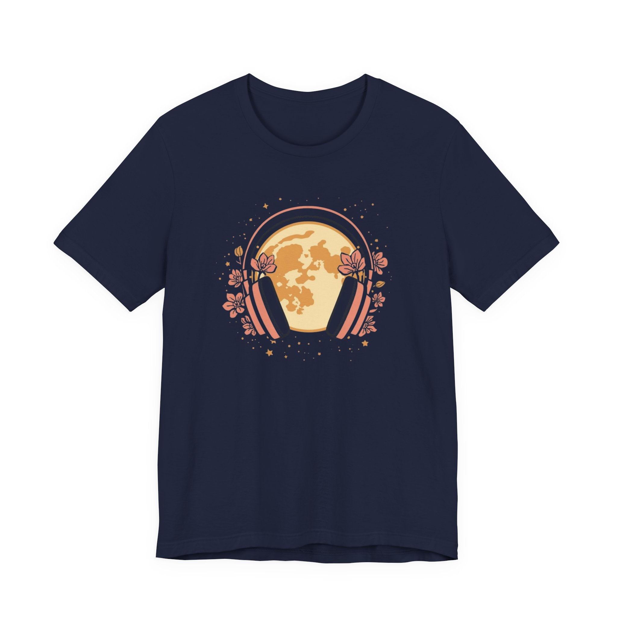 Cosmic Headphones & Full Moon T-Shirt