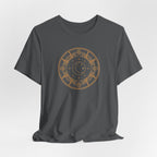 Celestial Moon & Stars Circle T-Shirt
