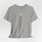 Wildflowers and Crescent Moon T-Shirt