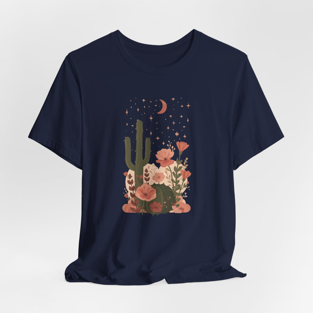 Celestial Floral Desert T-Shirt