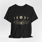 Moon Phases and Wildflowers T-Shirt