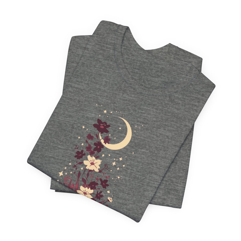 Boho Wildflower Moon Graphic T-Shirt