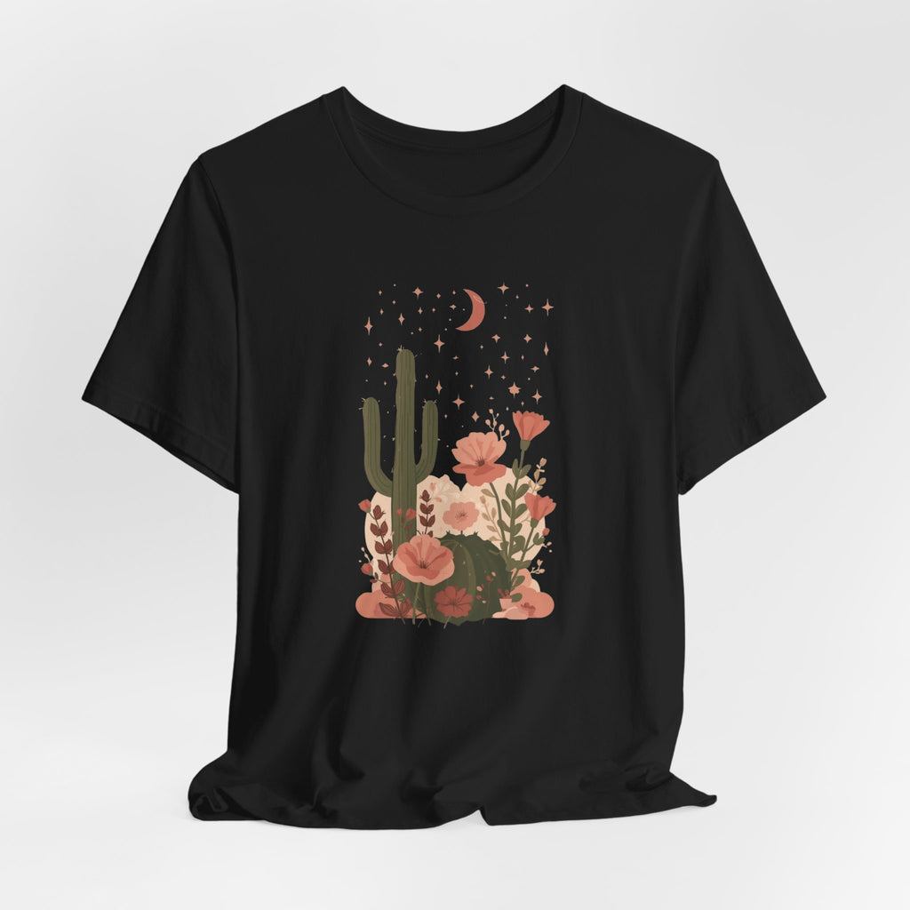 Celestial Floral Desert T-Shirt