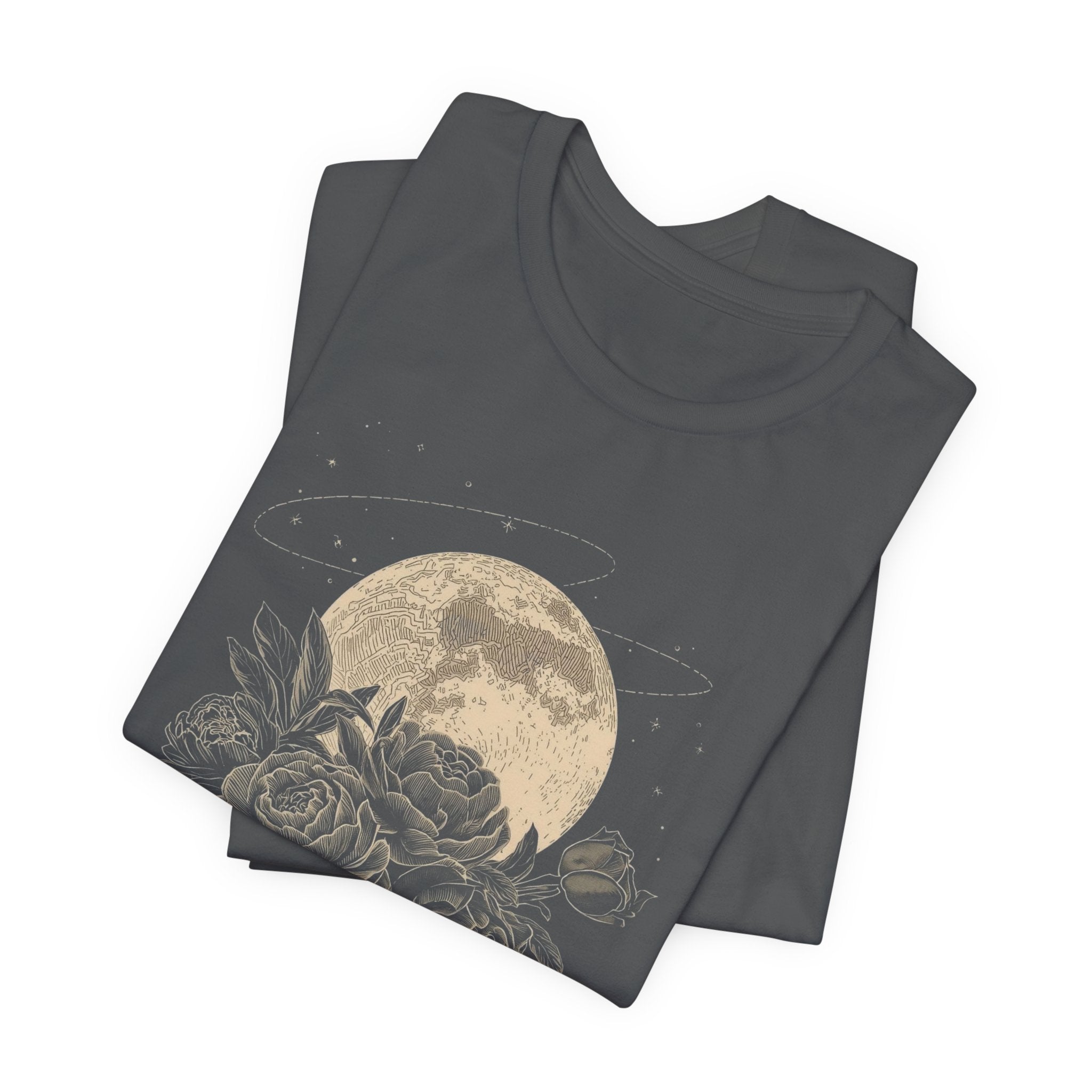 Full Moon and Roses T-Shirt