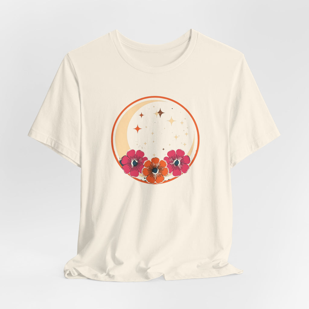 Tropical Crescent Moon T-Shirt