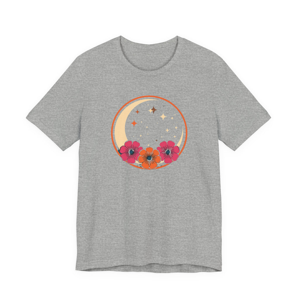 Tropical Crescent Moon T-Shirt