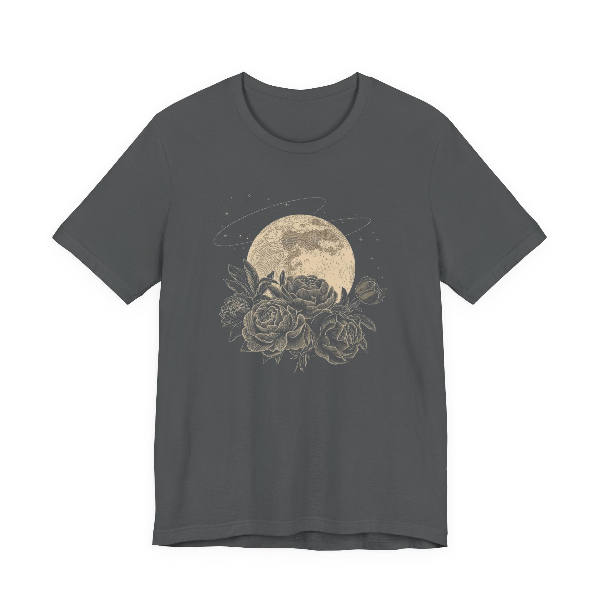 Full Moon and Roses T-Shirt