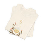 Celestial Wine & Blush Florals Graphic T-Shirt