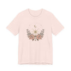 Celestial Compass Floral Graphic T-Shirt