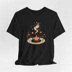Campfire Under the Stars Graphic T-Shirt