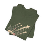 Shooting Stars & Roses Celestial Graphic T-Shirt