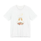 Celestial Champagne & Blush Florals Graphic T-Shirt