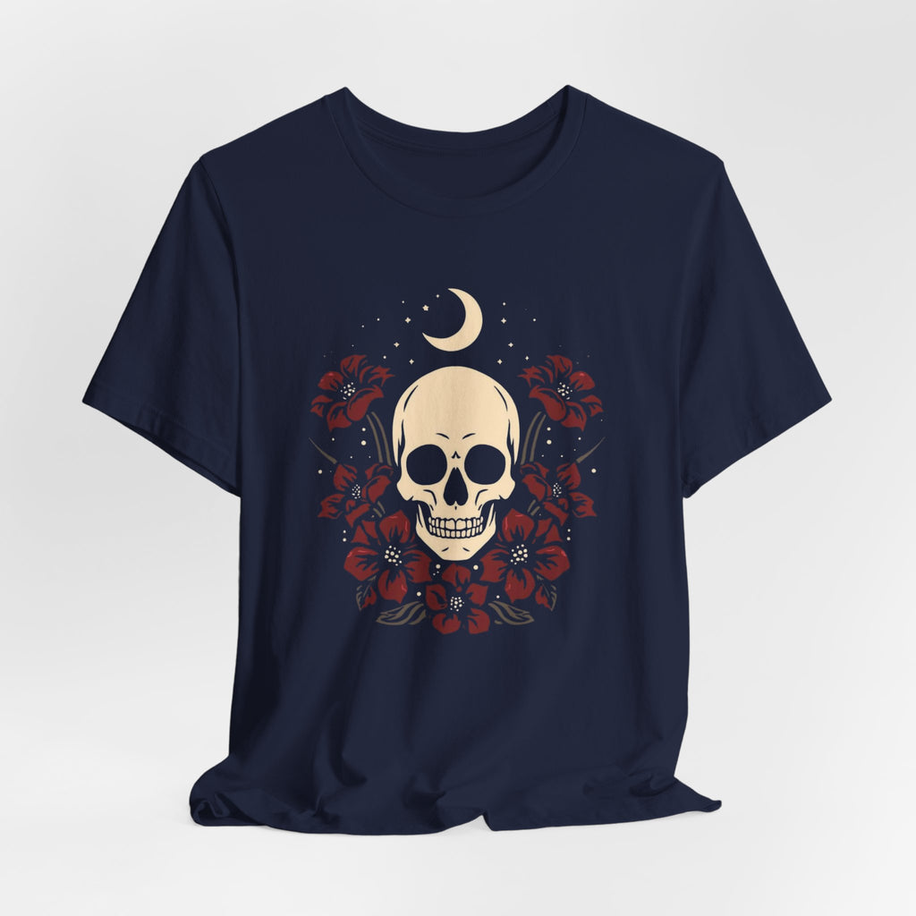 Celestial Skull and Roses T-Shirt