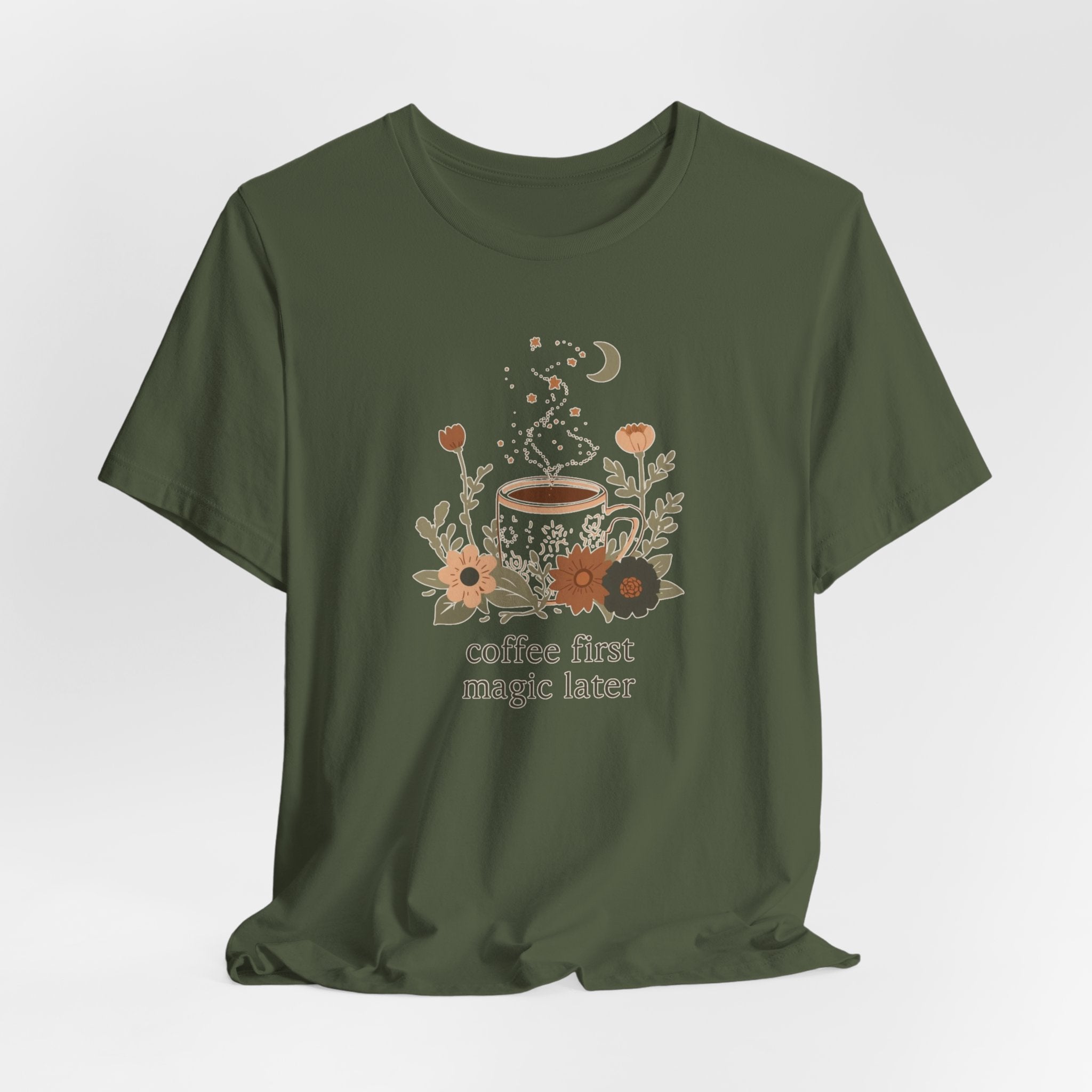 Coffee First Magic Later T-Shirt